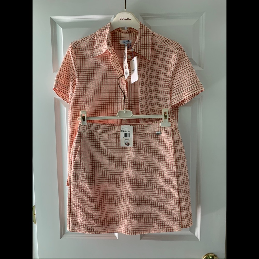 Escada Scort Set, Size 36